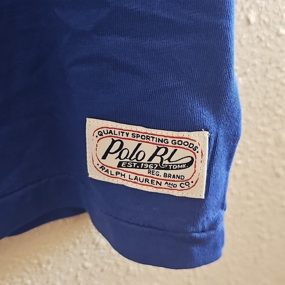 Polo by Ralph Lauren 1967 Crew Blue T-Shirt. - Picture 4 of 7